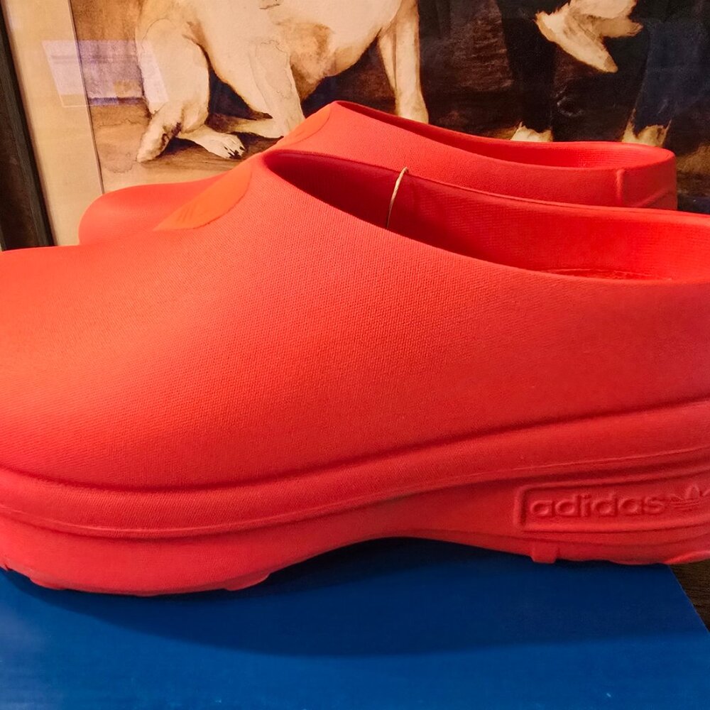 Adidas Adifom Stan Smith Mule Womens Sz 10 Valentines Day Platform Shoes JH7280 - Picture 2 of 13